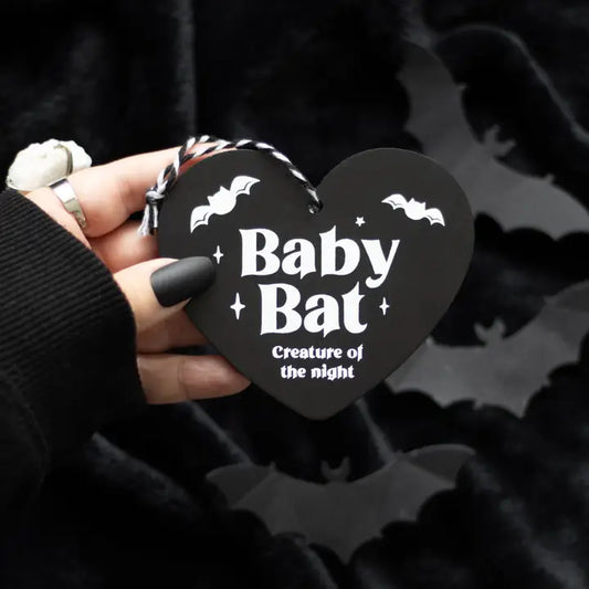 Baby Bat Hanging Sign