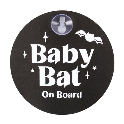 Baby Bat On Board Sign