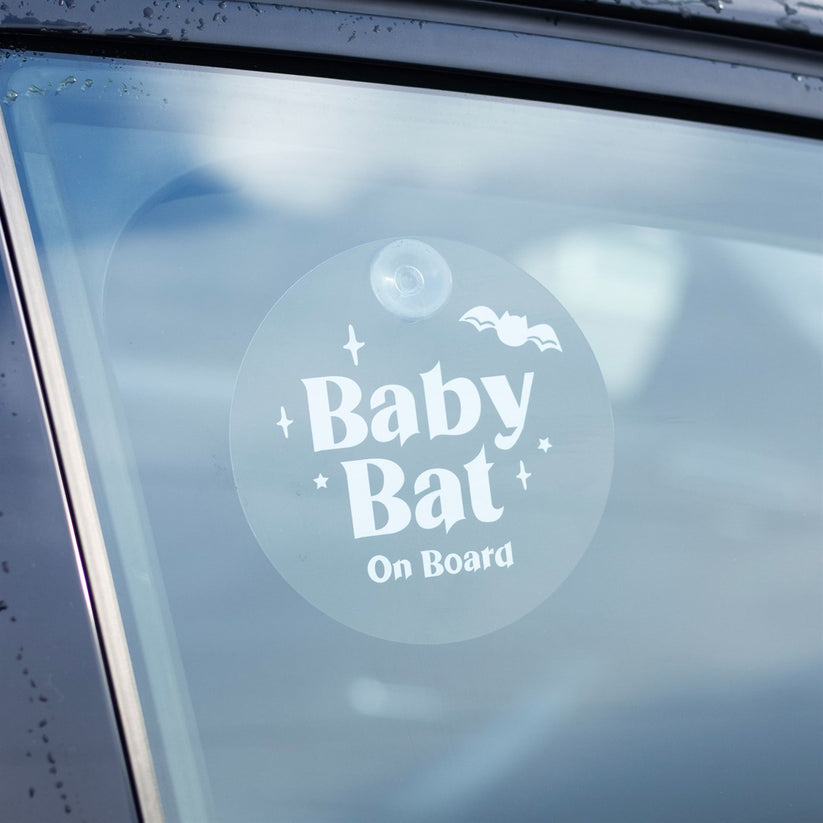 Baby Bat On Board Sign