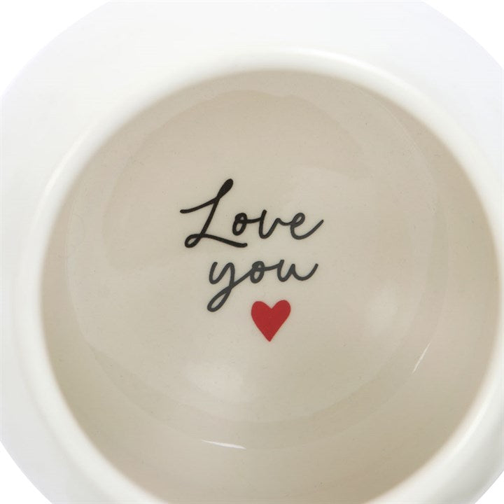 Love Heart Ceramic Mug