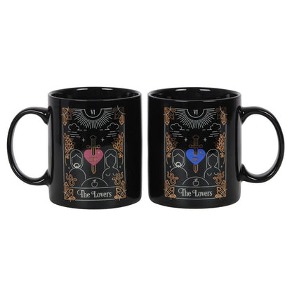 Lovers Tarot Couples Mug Set