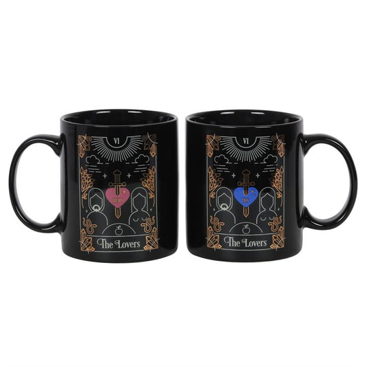 Lovers Tarot Couples Mug Set