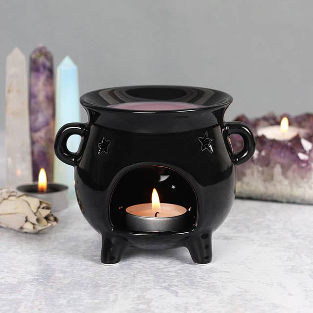 Black Cauldron Oil Burner / Wax Melter