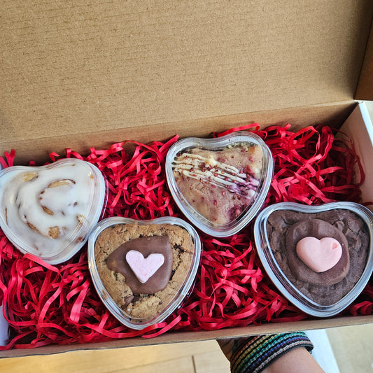 Valentines Heart Shaped Treat Box