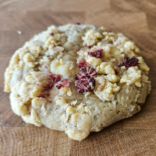 Raspberry Cheesecake Stuffed Cookies