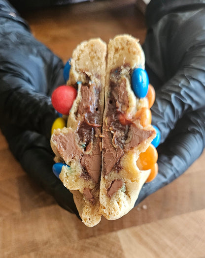 M&m Stuffed Cookies