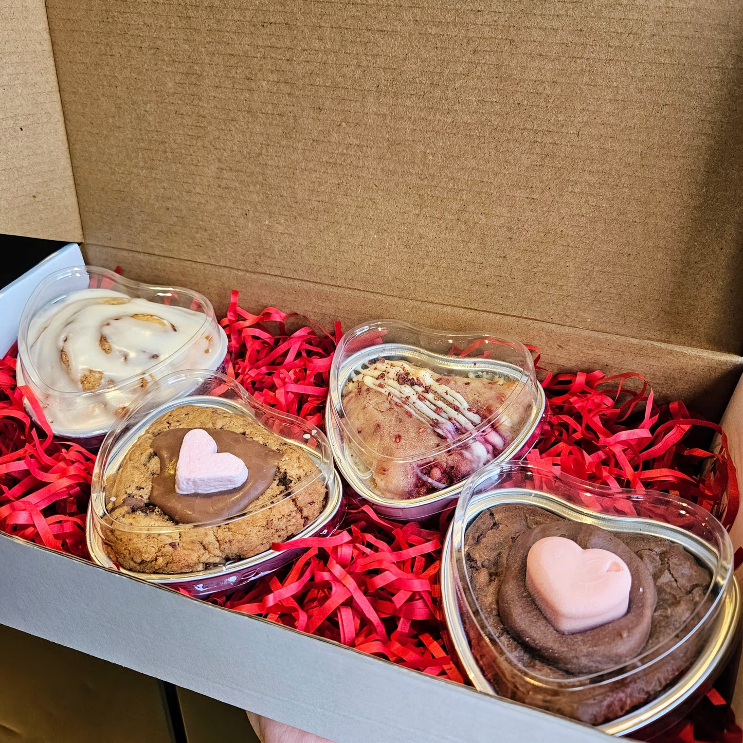 Valentines Heart Shaped Treat Box