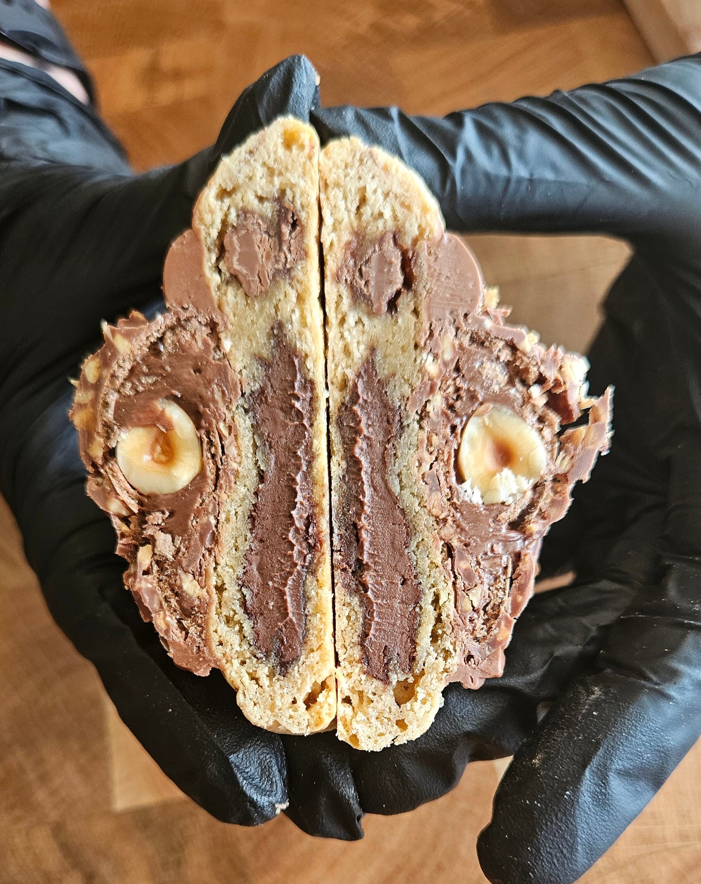 Nutella Ferrero Rocher Stuffed Cookie Box